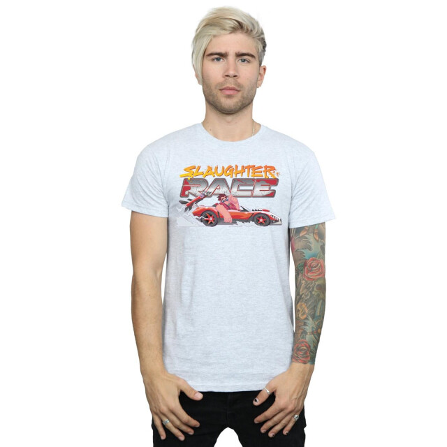 Li-cense Disney heren wreck it ralph slaughter race t-shirt UTBI49059_sportsgrey large