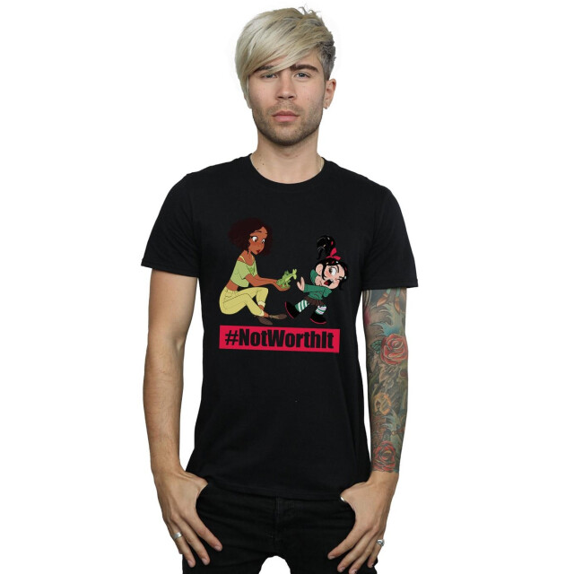 Li-cense Disney heren wreck it ralph tiana en vanellope t-shirt UTBI49075_black large