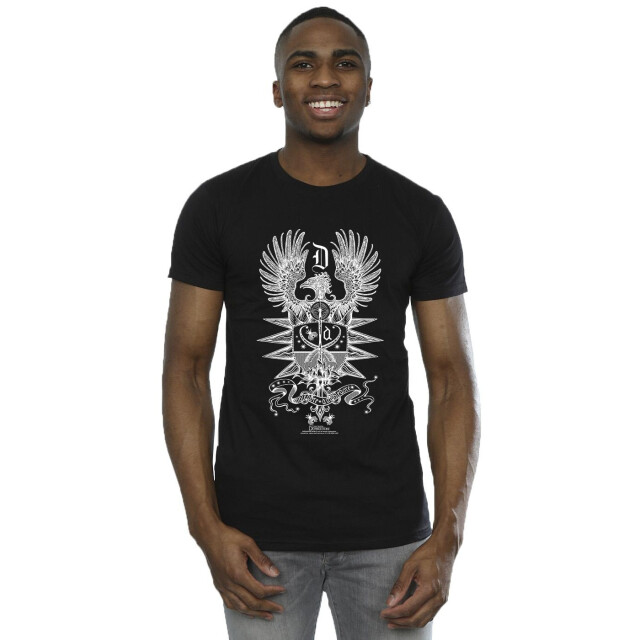 Li-cense Fantastic beasts: the secrets of dumbledore heren perkamentus crest t-shirt UTBI49436_black large