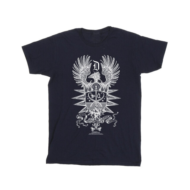 Li-cense Fantastic beasts: the secrets of dumbledore heren perkamentus crest t-shirt UTBI49436_navyblue large