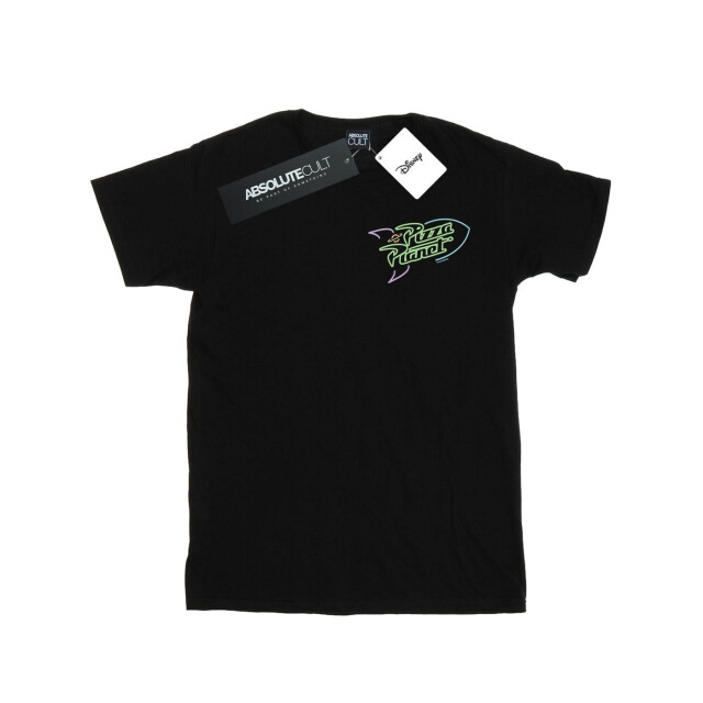 Li-cense Disney meisjes toy story neon pizza planet borst t-shirt katoen opdruk UTBI41737_black large