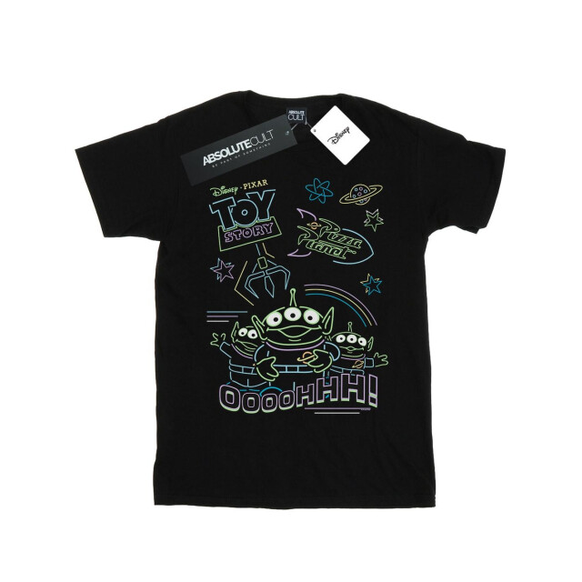 Li-cense Disney meisjes toy story neon klein groen mannen katoenen t-shirt UTBI41735_black large