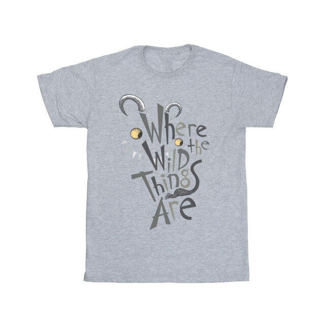 Li-cense Where the wild things are heren monster logo t-shirt UTBI49054_sportsgrey large