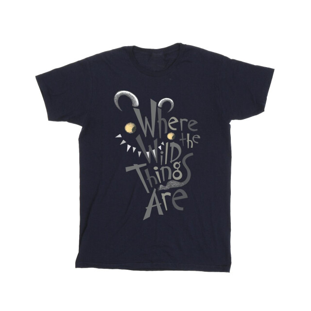 Li-cense Where the wild things are heren monster logo t-shirt UTBI49054_navyblue large