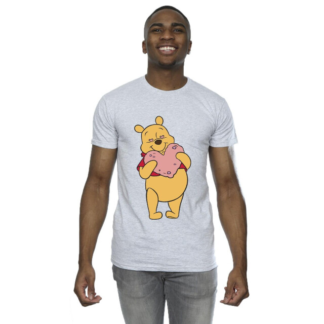 Li-cense Disney heren winnie de poeh hart ogen t-shirt UTBI49026_sportsgrey large