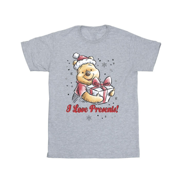 Li-cense Disney heren winnie the pooh love presents t-shirt UTBI49025_sportsgrey large