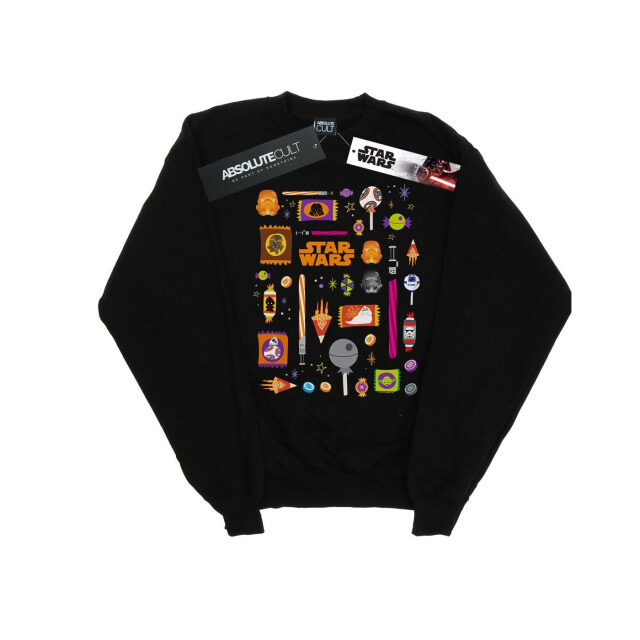 Li-cense Star wars dames halloween verwennerij sweatshirt UTBI38037_black large