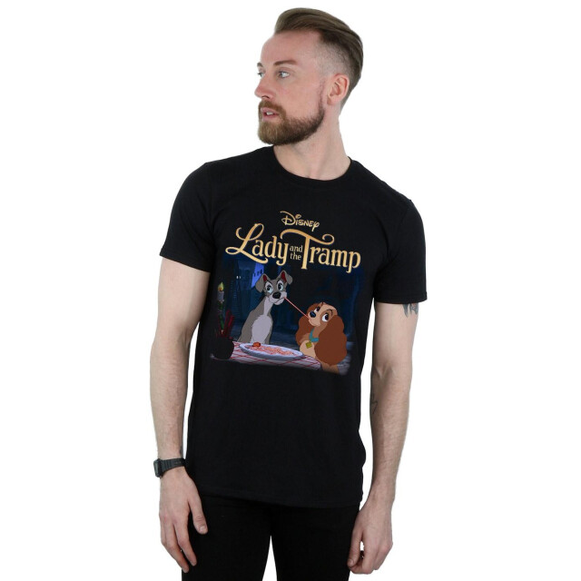 Li-cense Disney heren lady and the tramp hommage t-shirt UTBI49370_black large