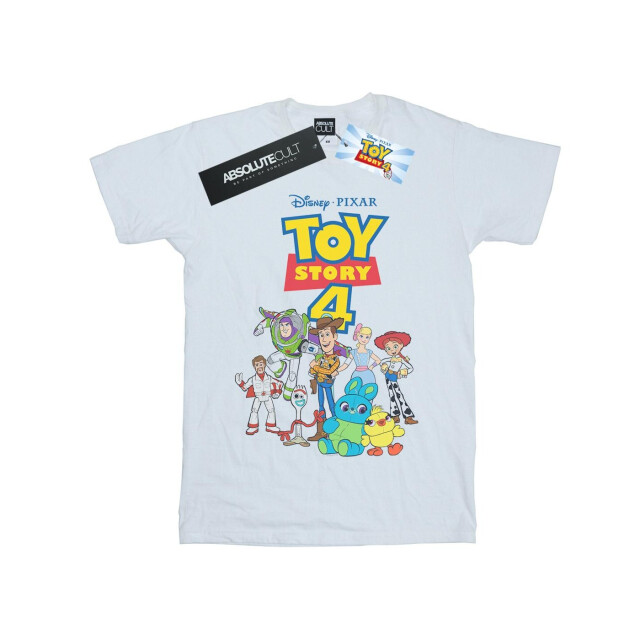 Li-cense Disney dames toy story 4 crew katoenen vriendje t-shirt UTBI46965_white large