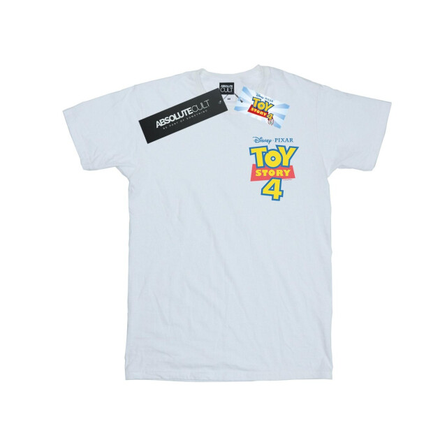 Li-cense Disney dames toy story 4 logo borstprint katoenen vriend t-shirt UTBI46968_white large