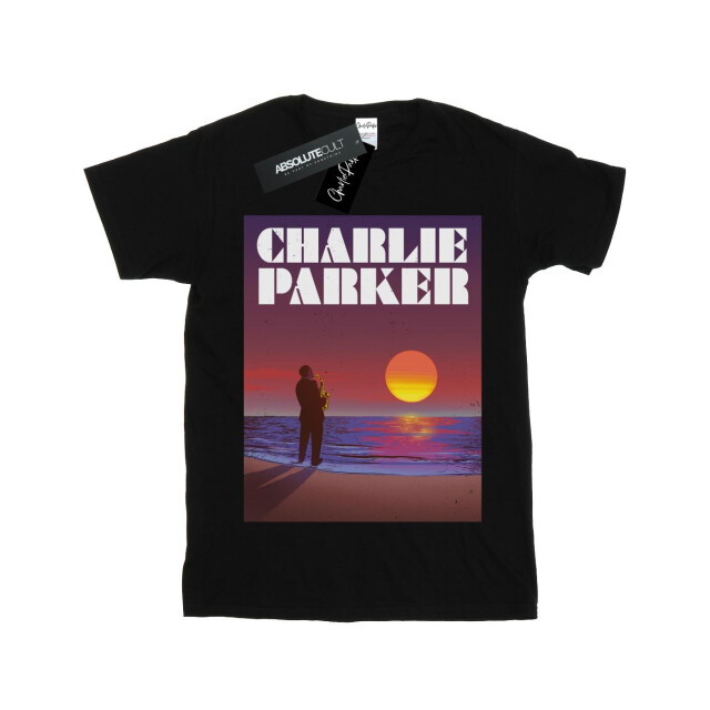 Li-cense Charlie parker heren into the sunset t-shirt UTBI51727_black large