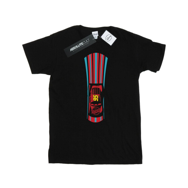 Li-cense Disney heren cars bliksem mcqueen strepen t-shirt UTBI49358_black large
