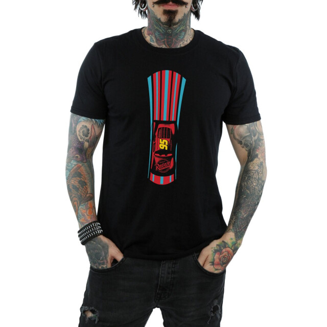 Li-cense Disney heren cars bliksem mcqueen strepen t-shirt UTBI49358_black large