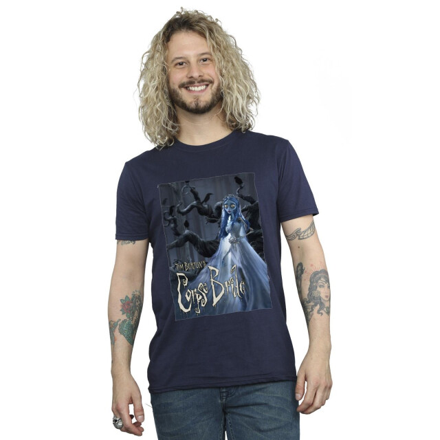 Li-cense Corpse bride heren bruidsjurk poster t-shirt UTBI49363_navyblue large