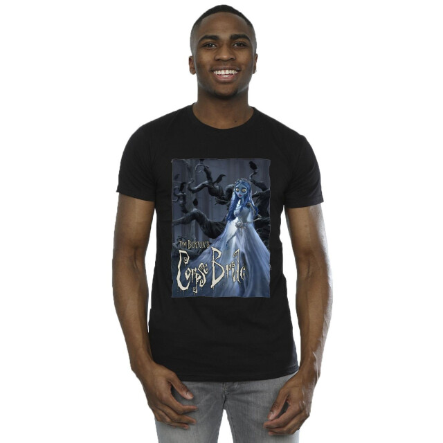 Li-cense Corpse bride heren bruidsjurk poster t-shirt UTBI49363_black large