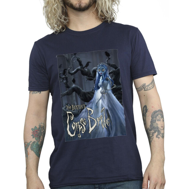 Li-cense Corpse bride heren bruidsjurk poster t-shirt UTBI49363_navyblue large