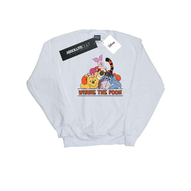 Li-cense Disney dames winnie de poeh groep sweatshirt UTBI42918_white large