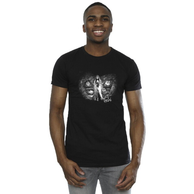 Li-cense Corpse bride heren emily vlinder t-shirt UTBI49361_black large