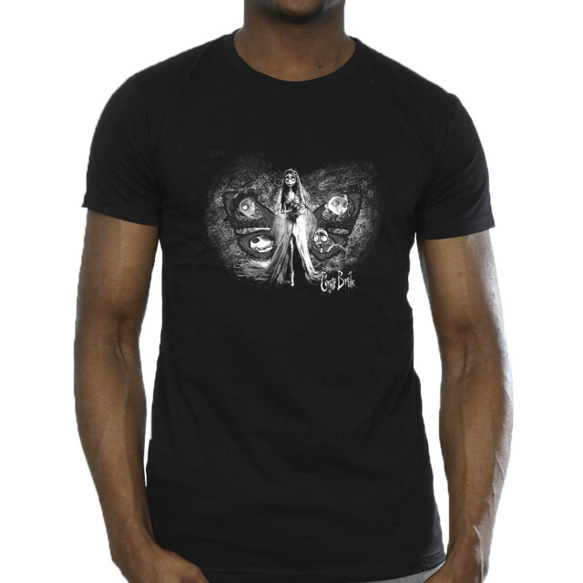 Li-cense Corpse bride heren emily vlinder t-shirt UTBI49361_black large