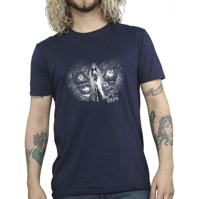Li-cense Corpse bride heren emily vlinder t-shirt UTBI49361_navyblue large