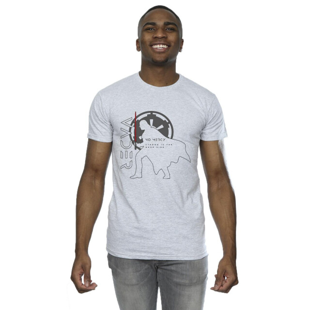 Li-cense Star wars: obi-wan kenobi heren vader no mercy t-shirt UTBI49343_sportsgrey large