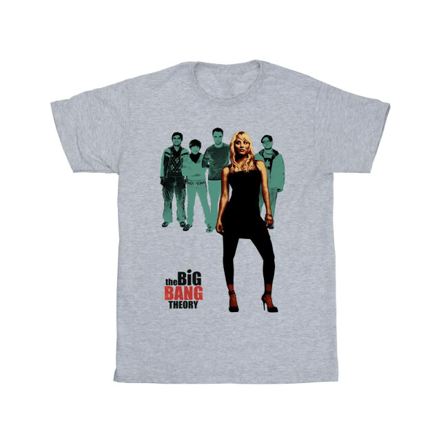 Li-cense The big bang theory heren penny standing t-shirt UTBI49325_sportsgrey large