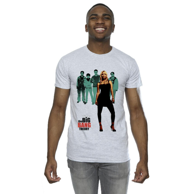Li-cense The big bang theory heren penny standing t-shirt UTBI49325_sportsgrey large