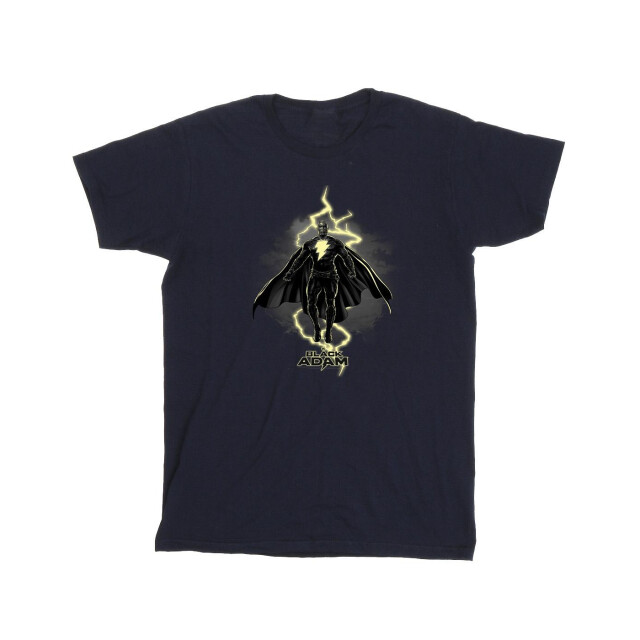 Li-cense Dc comics heren zwart adam zwevend bout t-shirt UTBI49326_navyblue large