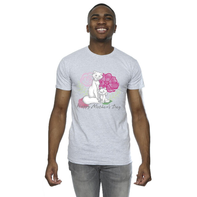 Li-cense Disney heren the aristocats moederdag t-shirt UTBI49300_sportsgrey large