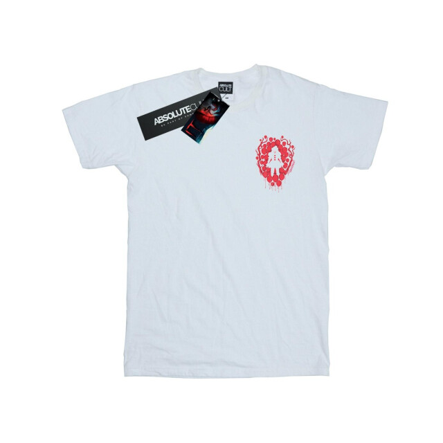 Li-cense It chapter 2 dames ballon hart borstprint katoenen vriendje t-shirt UTBI46824_white large