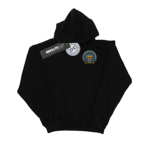 Li-cense Dc comics dames batman gotham police dept breast print hoodie UTBI3824_black large