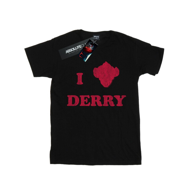 Li-cense It chapter 2 dames derry clown katoenen vriend t-shirt UTBI46799_black large