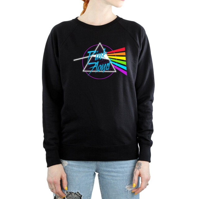 Li-cense Pink floyd dames neon darkside sweatshirt UTBI9991_black large
