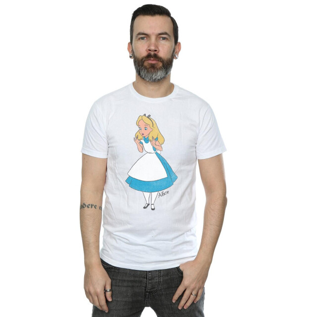 Li-cense Disney heren alice in wonderland verrast alice t-shirt UTBI9986_white large