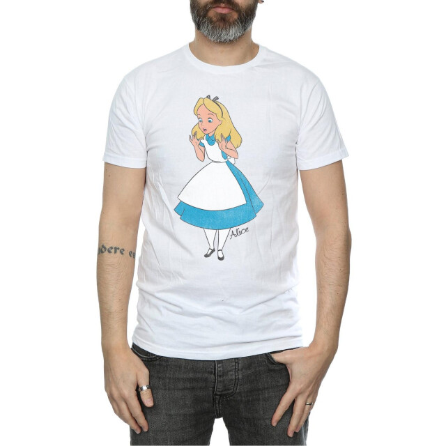 Li-cense Disney heren alice in wonderland verrast alice t-shirt UTBI9986_white large
