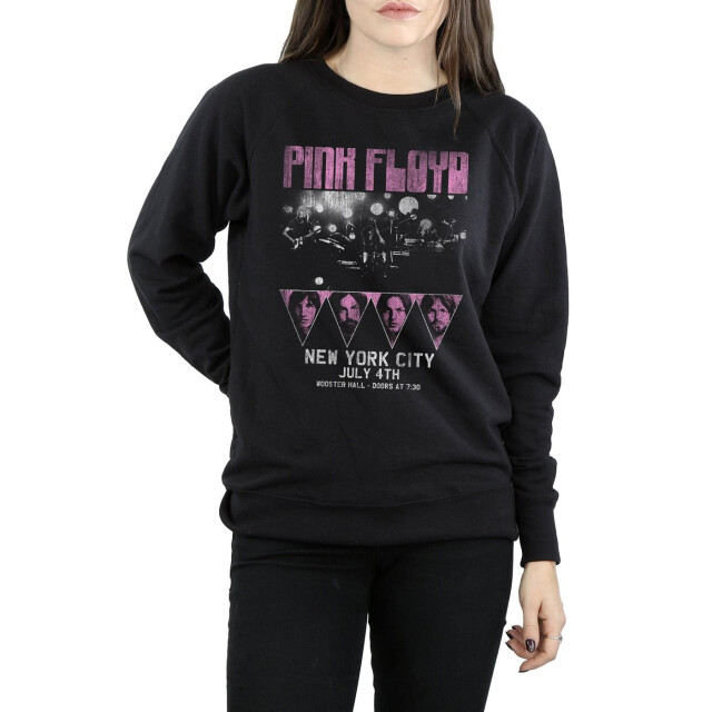 Li-cense Pink floyd dames tour nyc sweatshirt UTBI9992_black large