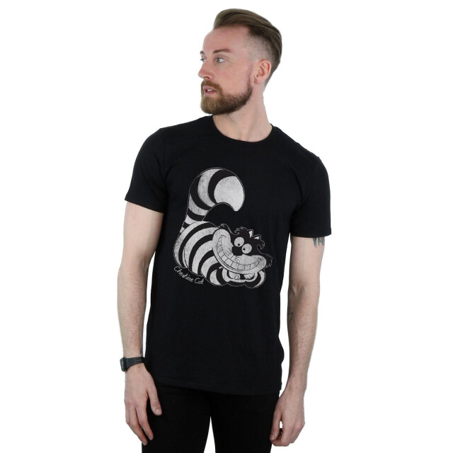 Li-cense Disney heren alice in wonderland mono cheshire cat t-shirt UTBI9953_black large