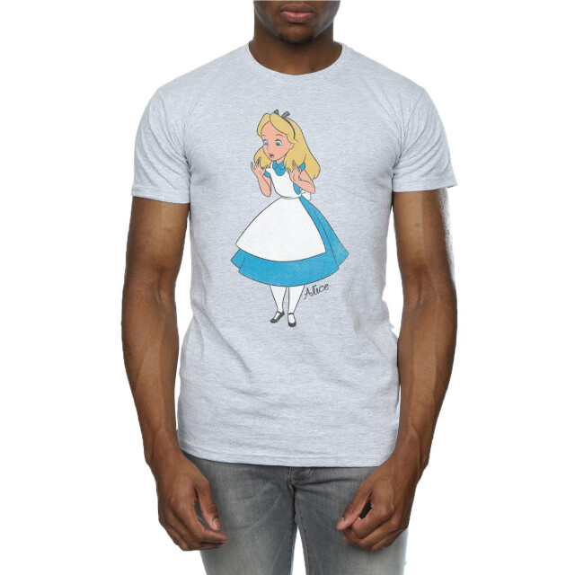 Li-cense Disney heren alice in wonderland verrast alice t-shirt UTBI9986_sportsgrey large