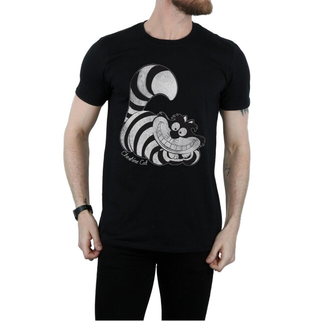 Li-cense Disney heren alice in wonderland mono cheshire cat t-shirt UTBI9953_black large