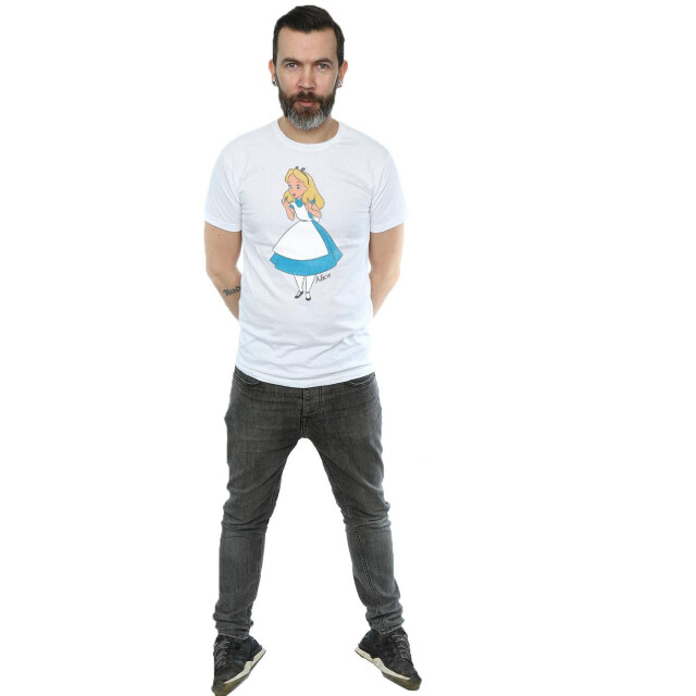 Li-cense Disney heren alice in wonderland verrast alice t-shirt UTBI9986_white large