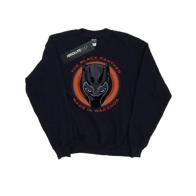 Li-cense Marvel dames black panther made in wakanda rood sweatshirt UTBI9939_black large
