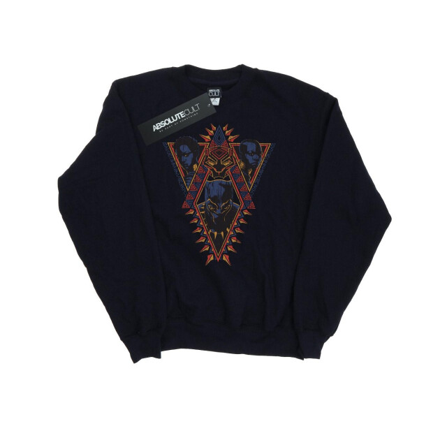 Li-cense Marvel dames sweatshirt panter stamhoofden UTBI9906_black large