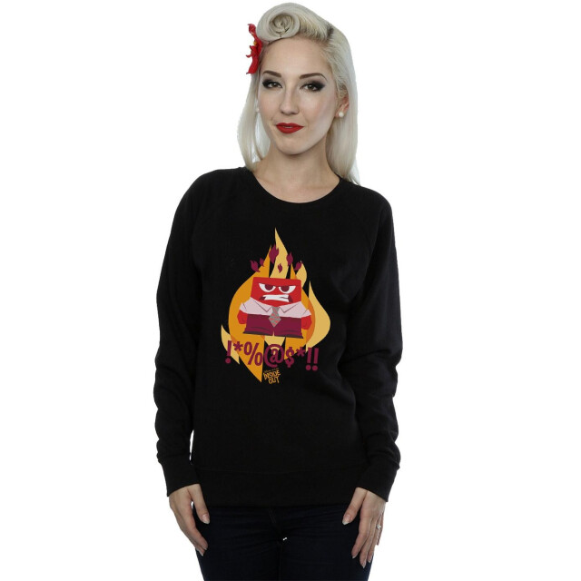 Li-cense Disney dames inside out fired up sweatshirt UTBI9924_black large
