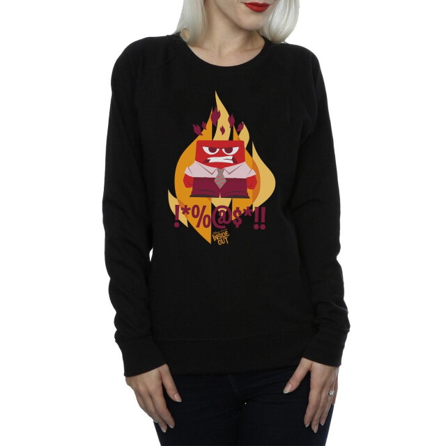 Li-cense Disney dames inside out fired up sweatshirt UTBI9924_black large