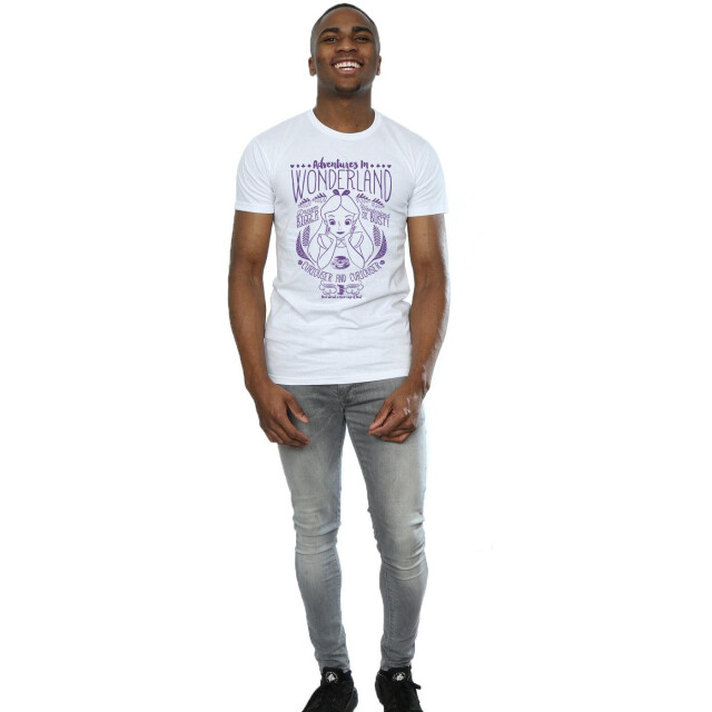 Li-cense Disney heren alice in wonderland avonturen in wonderland t-shirt UTBI9922_white large