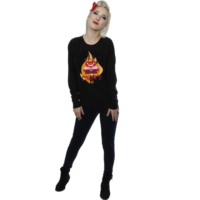 Li-cense Disney dames inside out fired up sweatshirt UTBI9924_black large