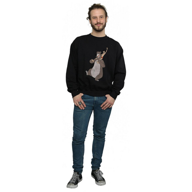 Li-cense Jungle book heren klassiek mowgli en baloo katoenen sweatshirt UTBI992_black large