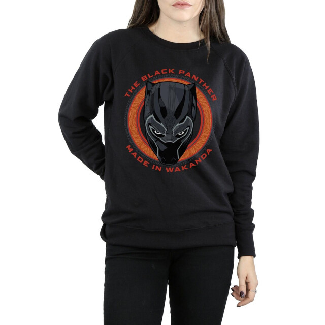 Li-cense Marvel dames black panther made in wakanda rood sweatshirt UTBI9939_black large