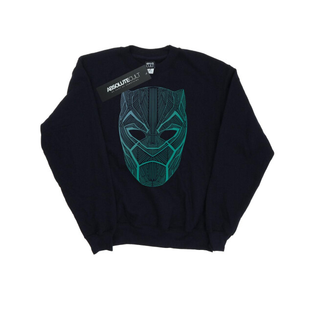 Li-cense Marvel dames sweatshirt panter tribal masker UTBI9871_black large