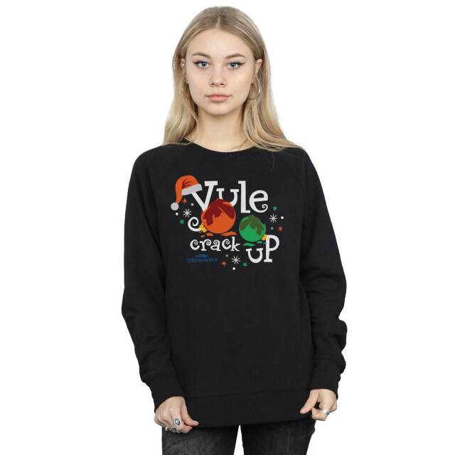 Li-cense National lampoon´s christmas vacation dames yule crack up sweatshirt UTBI9857_black large